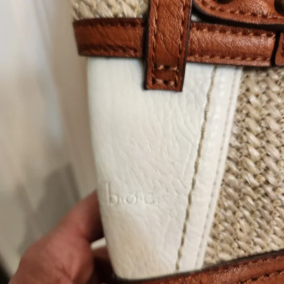 BOC Willow Bag - Brown and Cream - Picture 4 of 11